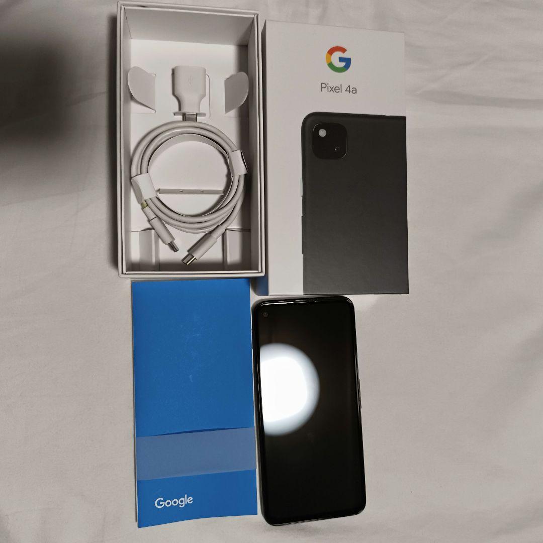 Google Pixel 4a 本体 simフリー 充電ケーブル付き