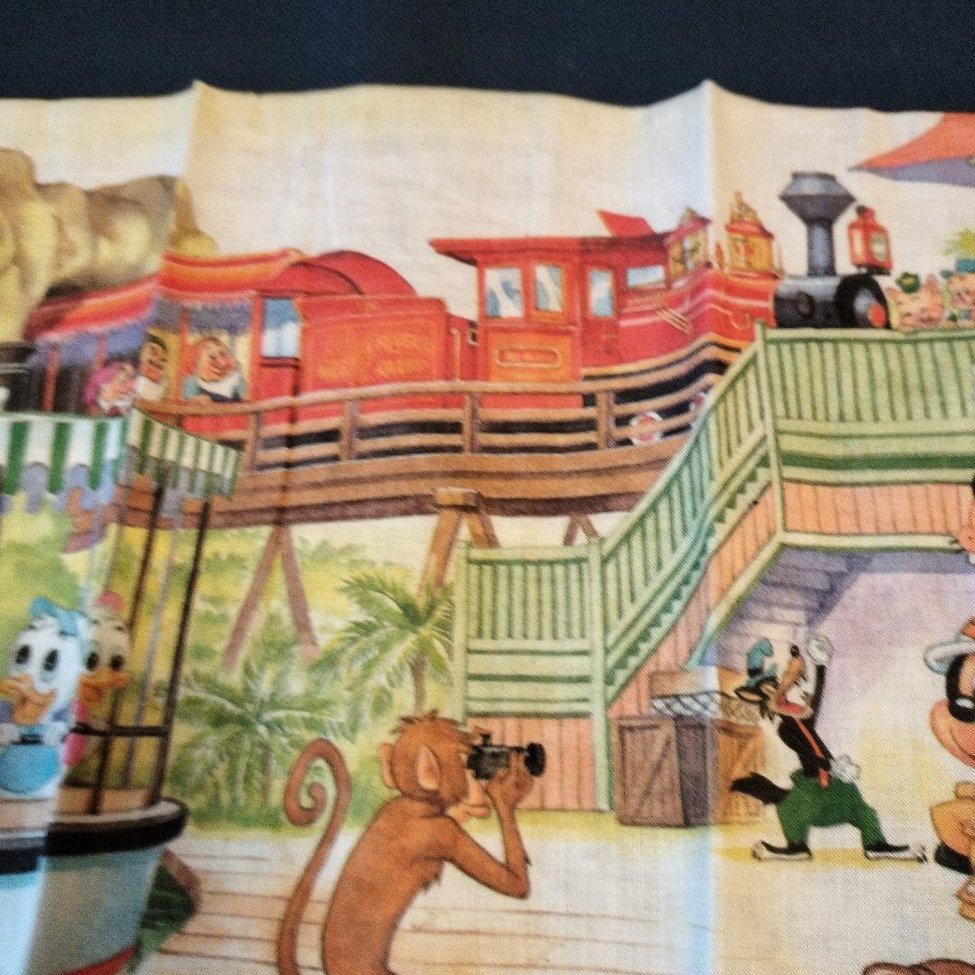 アドベンチャーランド　ハンカチ　昭和レトロ　東京ディズニーランド　開園当初