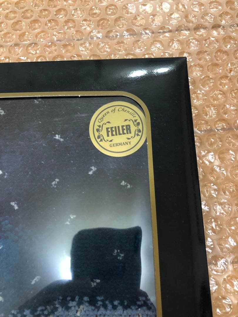 FEILER フェイラー歌舞伎　鷲娘と連獅子　新品未使用大判　レア　正月飾りにも