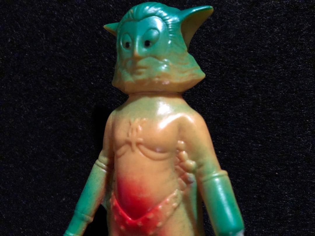当時物 マグマ星人 ブルマァク ミニソフビ