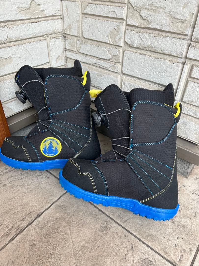 美品 BURTON バートン ZIPLINE BOA スノボ ブーツ キッズ