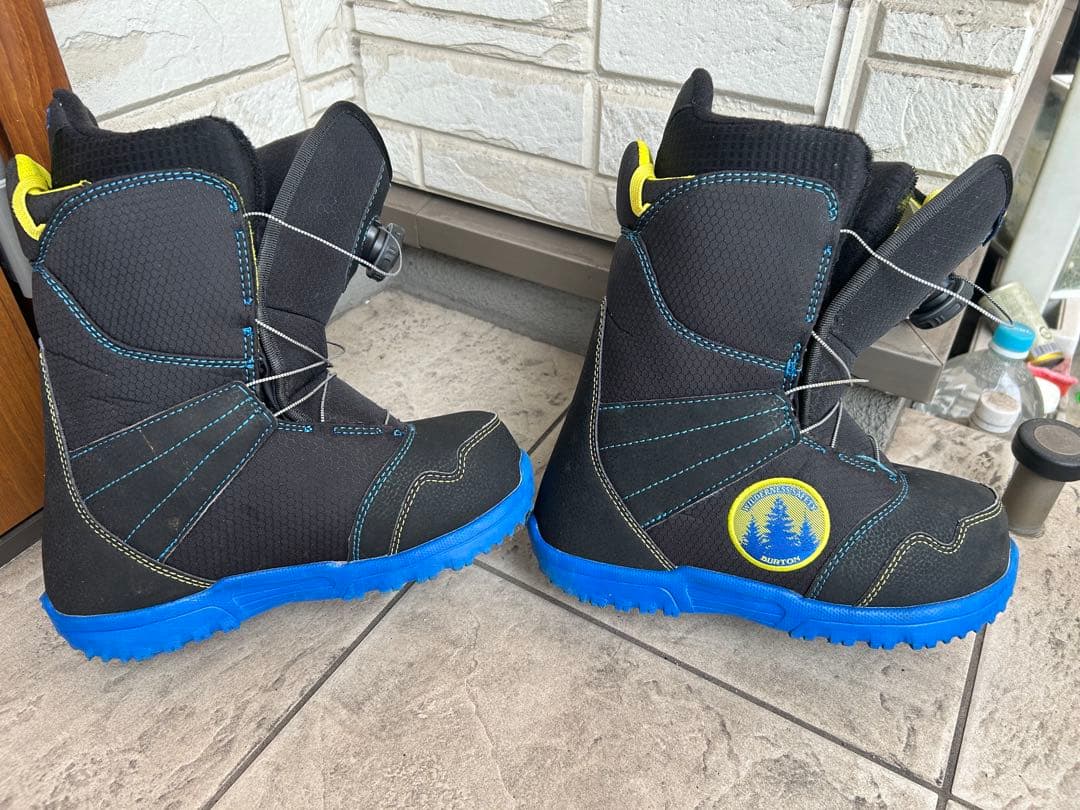 美品 BURTON バートン ZIPLINE BOA スノボ ブーツ キッズ