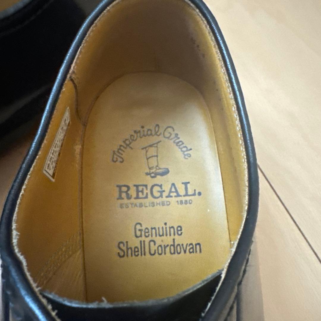 REGAL シェルコードバン インペリアルグレード　プレーントゥ