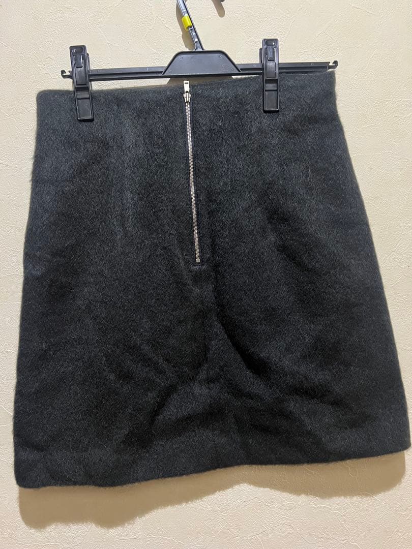 【新品未使用】Spick and Span シャギーミニスカート　38