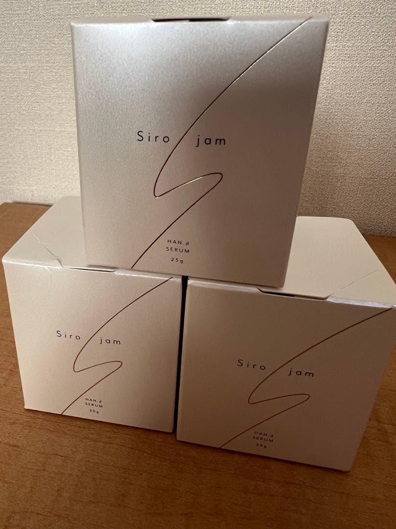 Siro jam シロジャム ハンドセラム 25g×３個