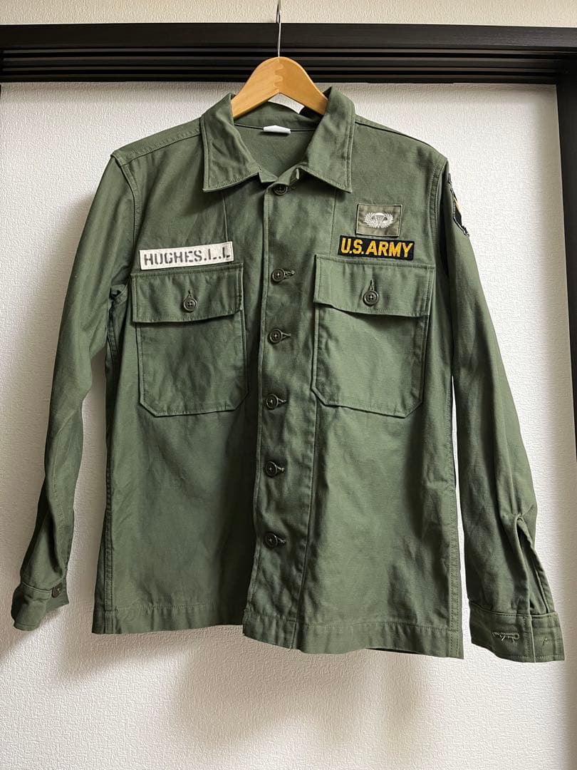 【新品】リアルマッコイズ のサテンユーティリティシャツ AIRBORNE