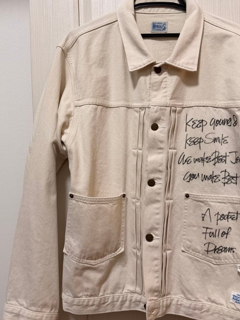 UNION HERCULES MADEデニムジャケット