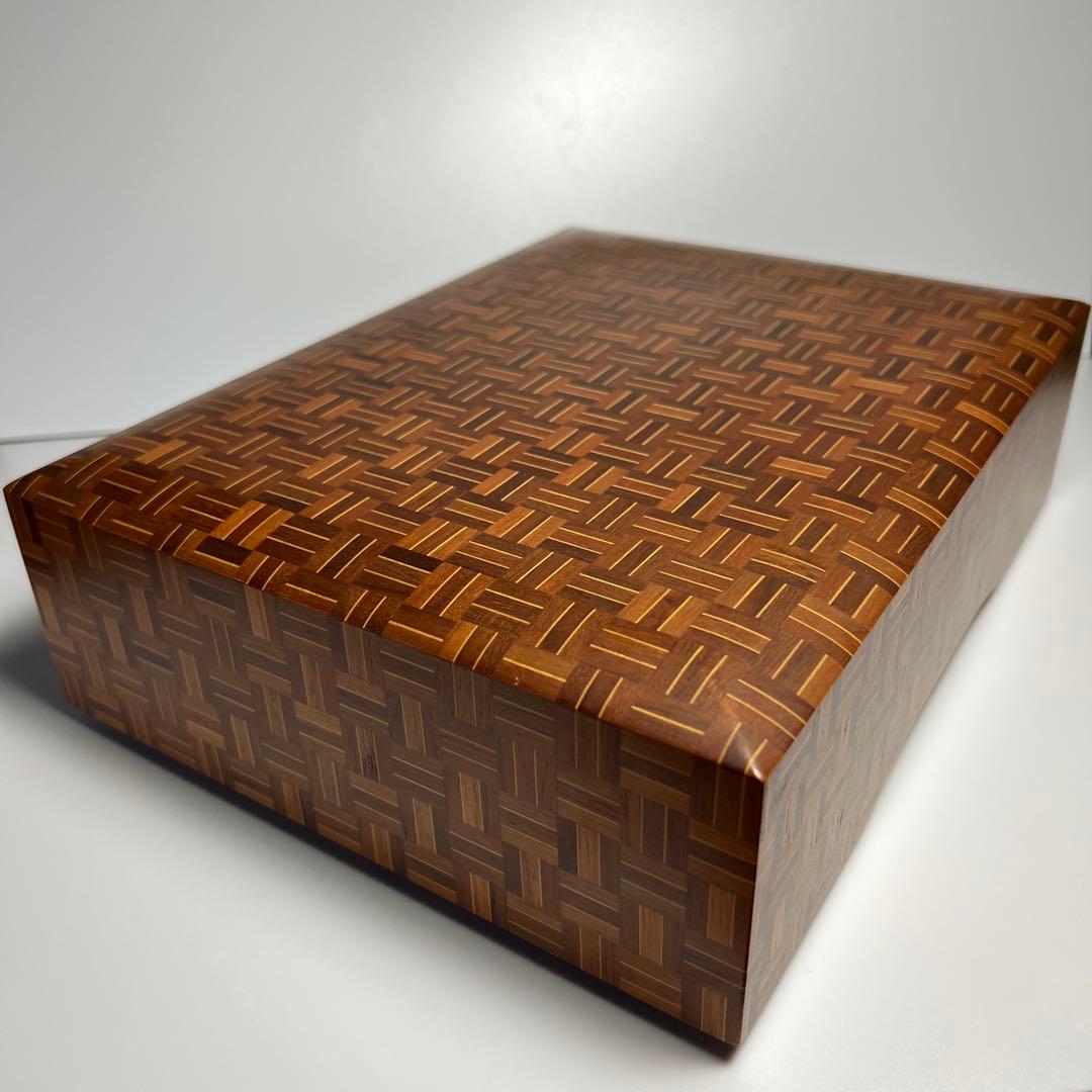 寄木細工 文庫 本間木工所