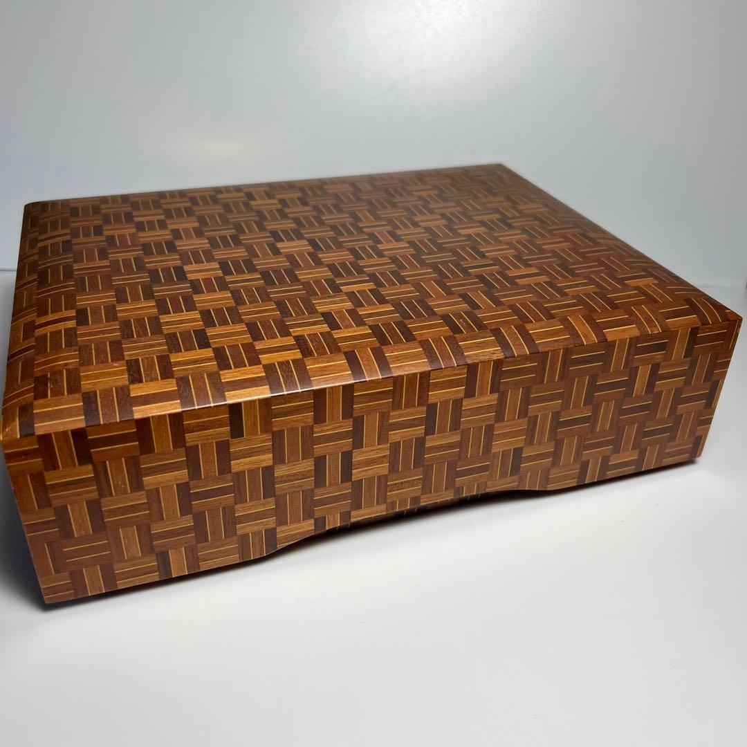 寄木細工 文庫 本間木工所