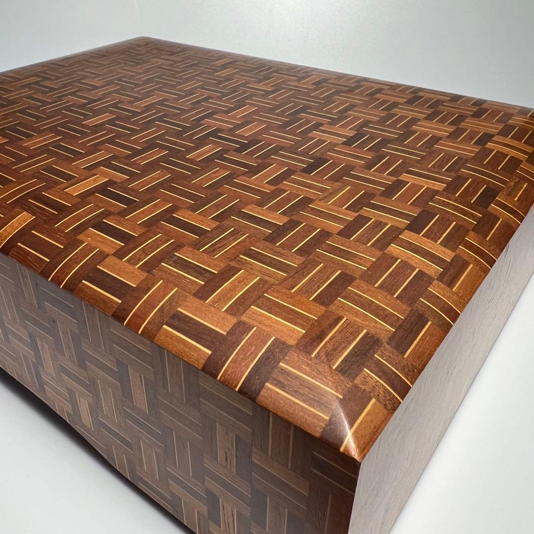 寄木細工 文庫 本間木工所