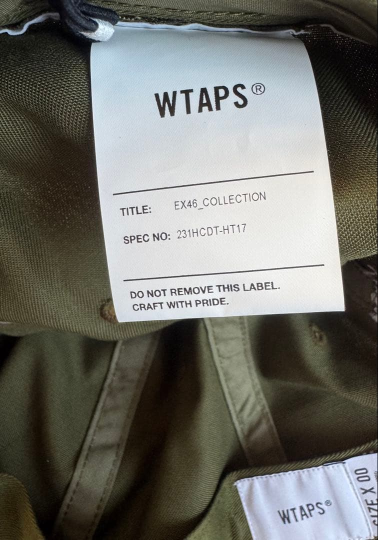 WTAPSオリーブキャップ URBAN TERRITORY 813