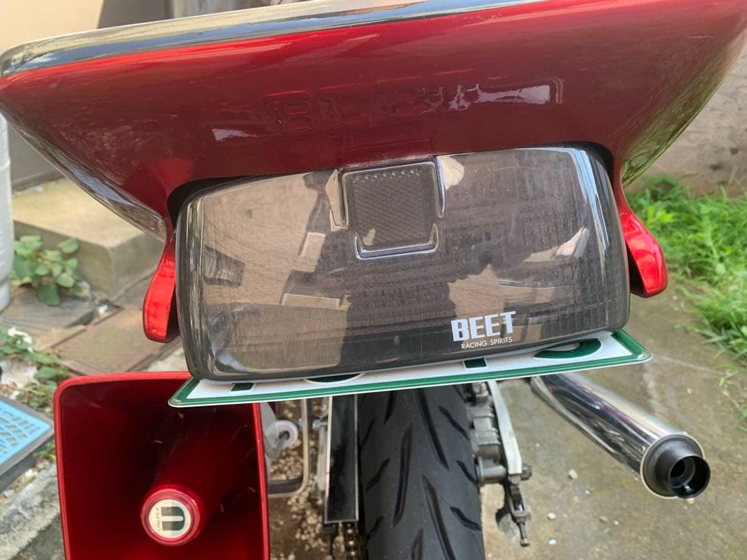 CBX400Fオーロラテール 流れるテール 流星