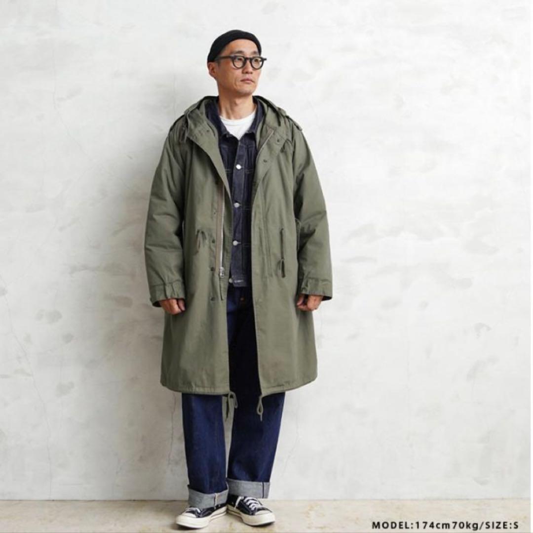 【TKミッシェル】HOUSTON米軍 M-51パーカモッズコート青島コート