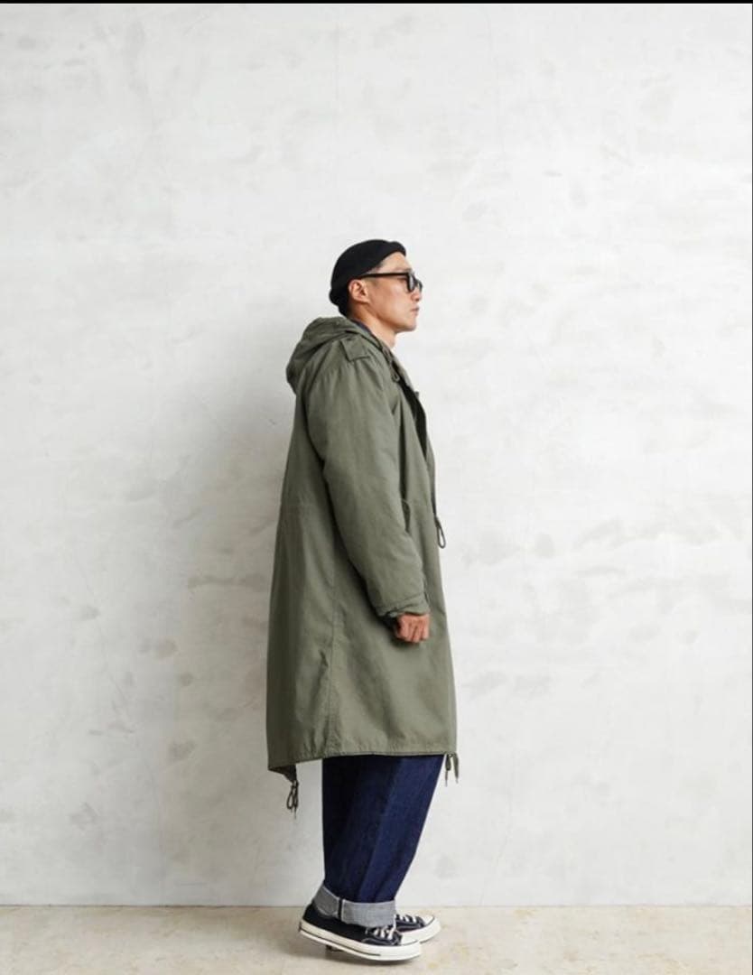 【TKミッシェル】HOUSTON米軍 M-51パーカモッズコート青島コート