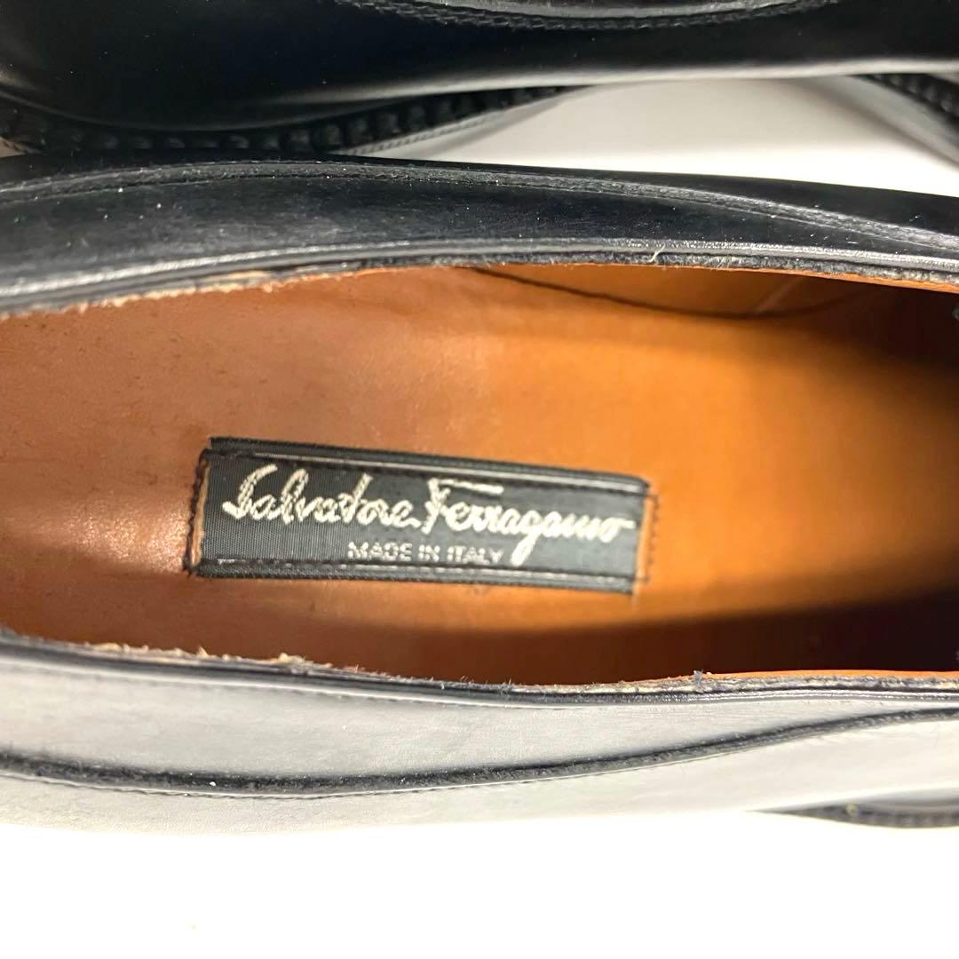 大人気☆サルヴァトーレフェラガモ☆ビジネスシューズ☆レースアップ☆革靴☆ブラック