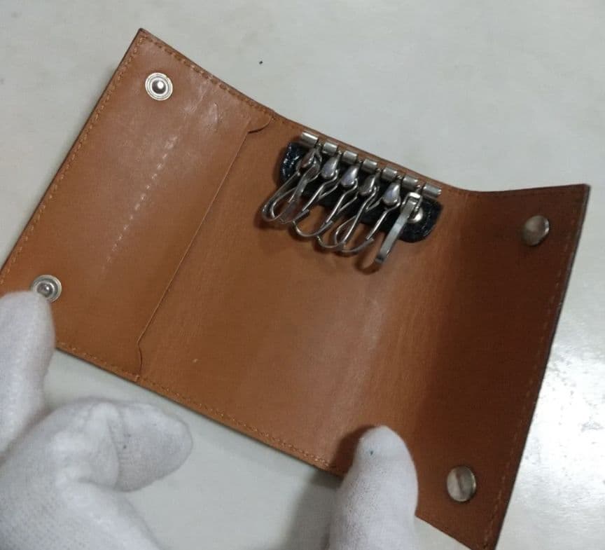 Felisi ブラック レザー キーケース