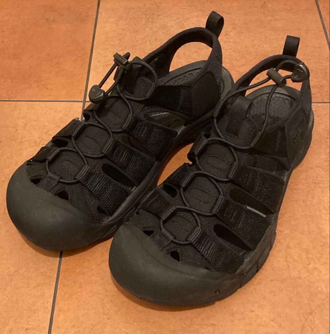 KEEN　ニューポート　H2　28cm　トリプルブラック