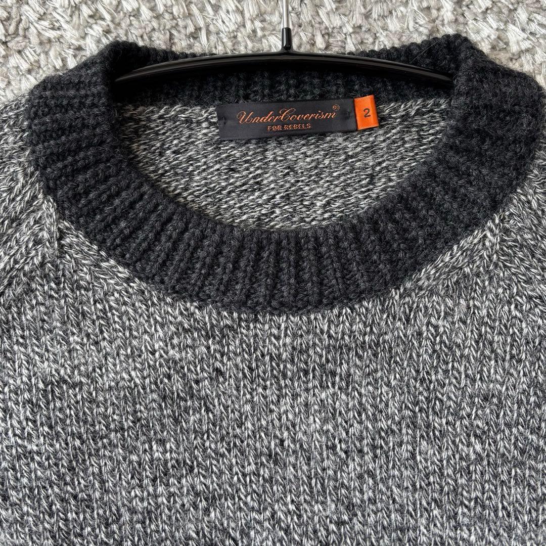 ◼︎しち様用◼︎ undercover 07aw ウールニット　サイズ2