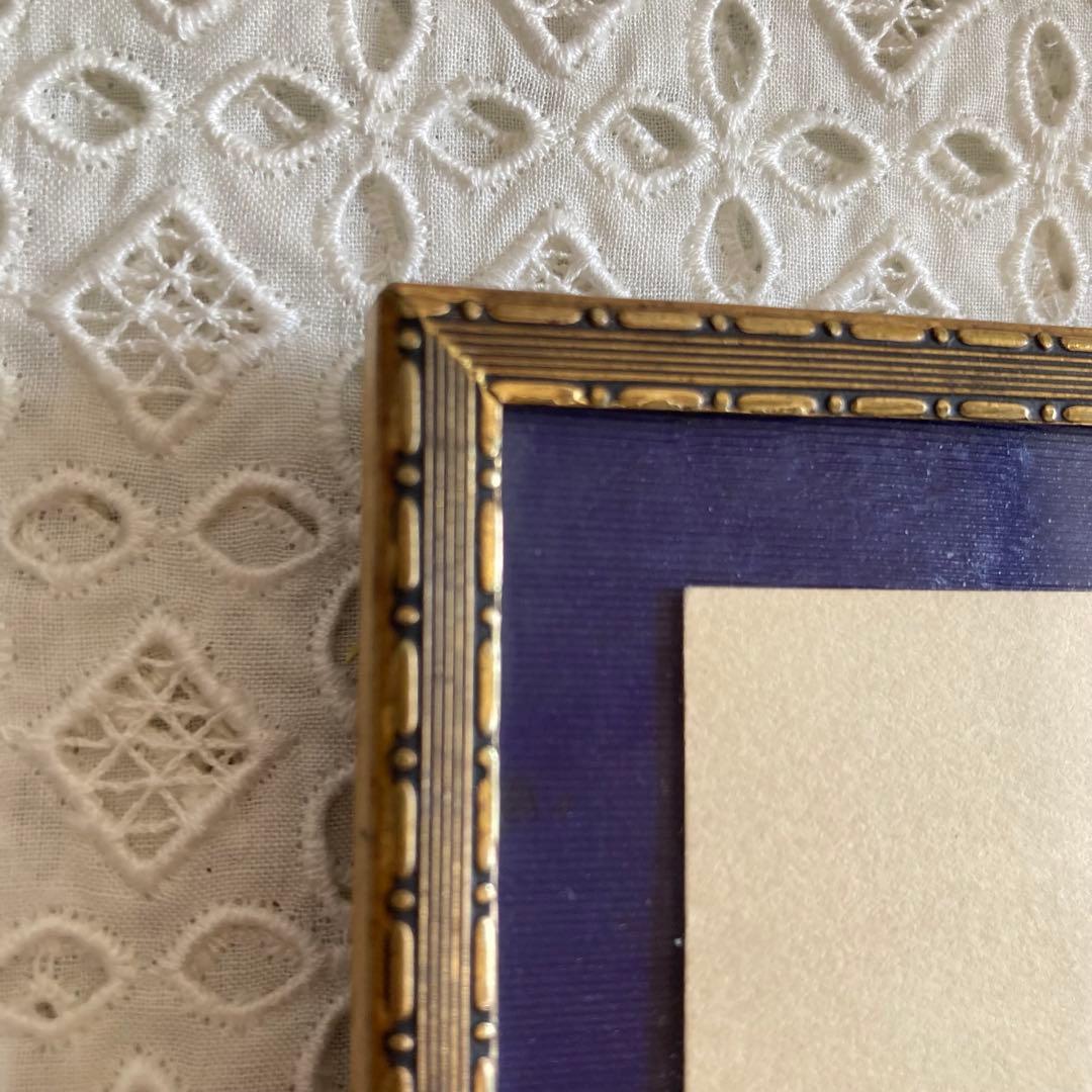 アンティークフレームA★超希少スウェーデン1920年代エイナルネイマンカード入り