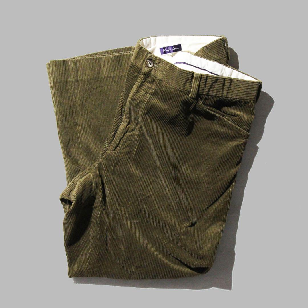 ポロ ラルフローレン パープルレーベル コーデュロイ パンツ POLO 古着