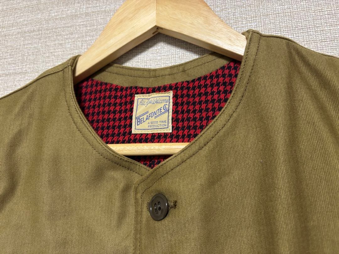 トップス BELAFONTE N-CIVILIAN DECK VEST