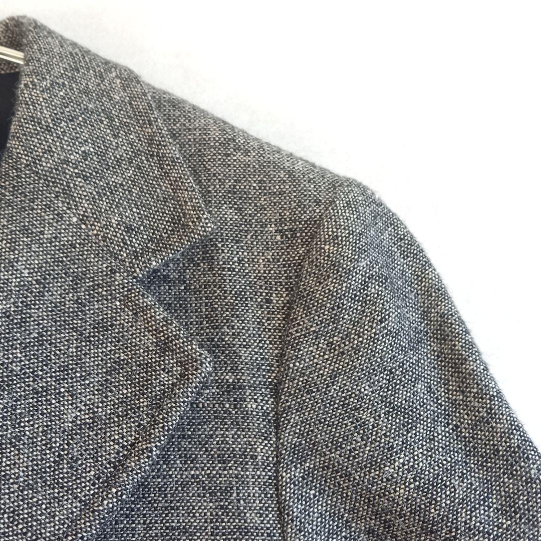 マディソンブルー　ウールリネンツイードジャケット　定価13.2万円　秋冬・春先