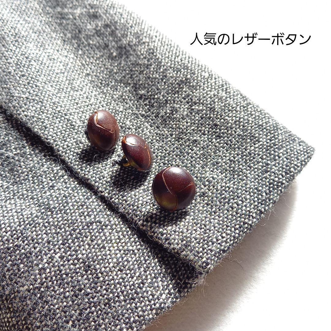 マディソンブルー　ウールリネンツイードジャケット　定価13.2万円　秋冬・春先