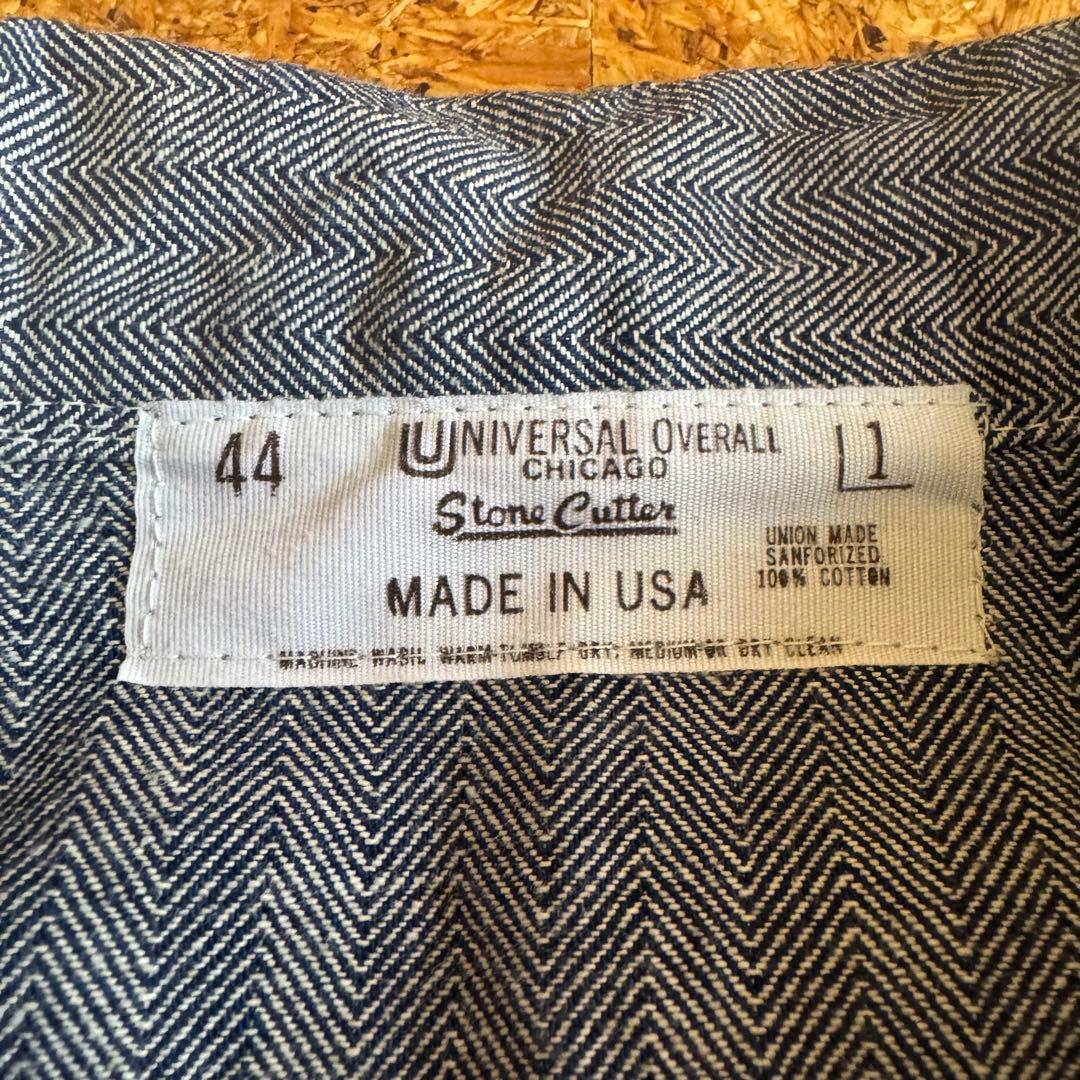 80s UNIVERSAL OVERALL ヘリンボーンカバーオール　XL