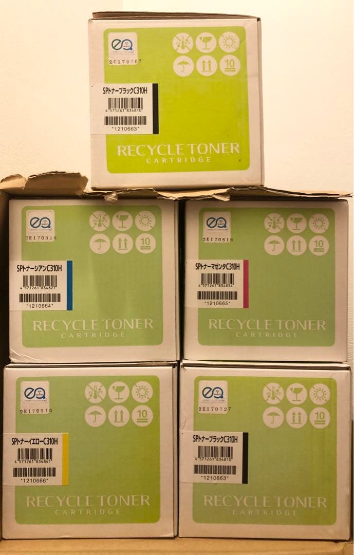 トナーC310Hリサイクル5個　週末値下げ