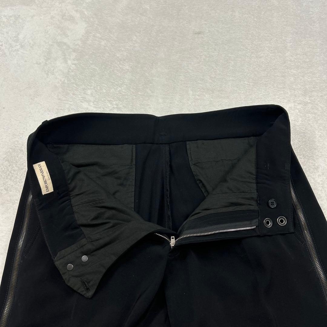 K363 エンポリオアルマーニ ARMANI 50 XL パンツ 黒 メンズ
