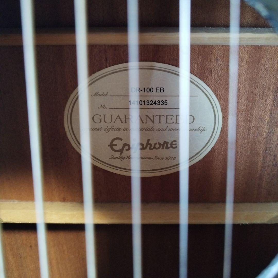 Epiphone DR-100 EB ブラック アコースティックギター