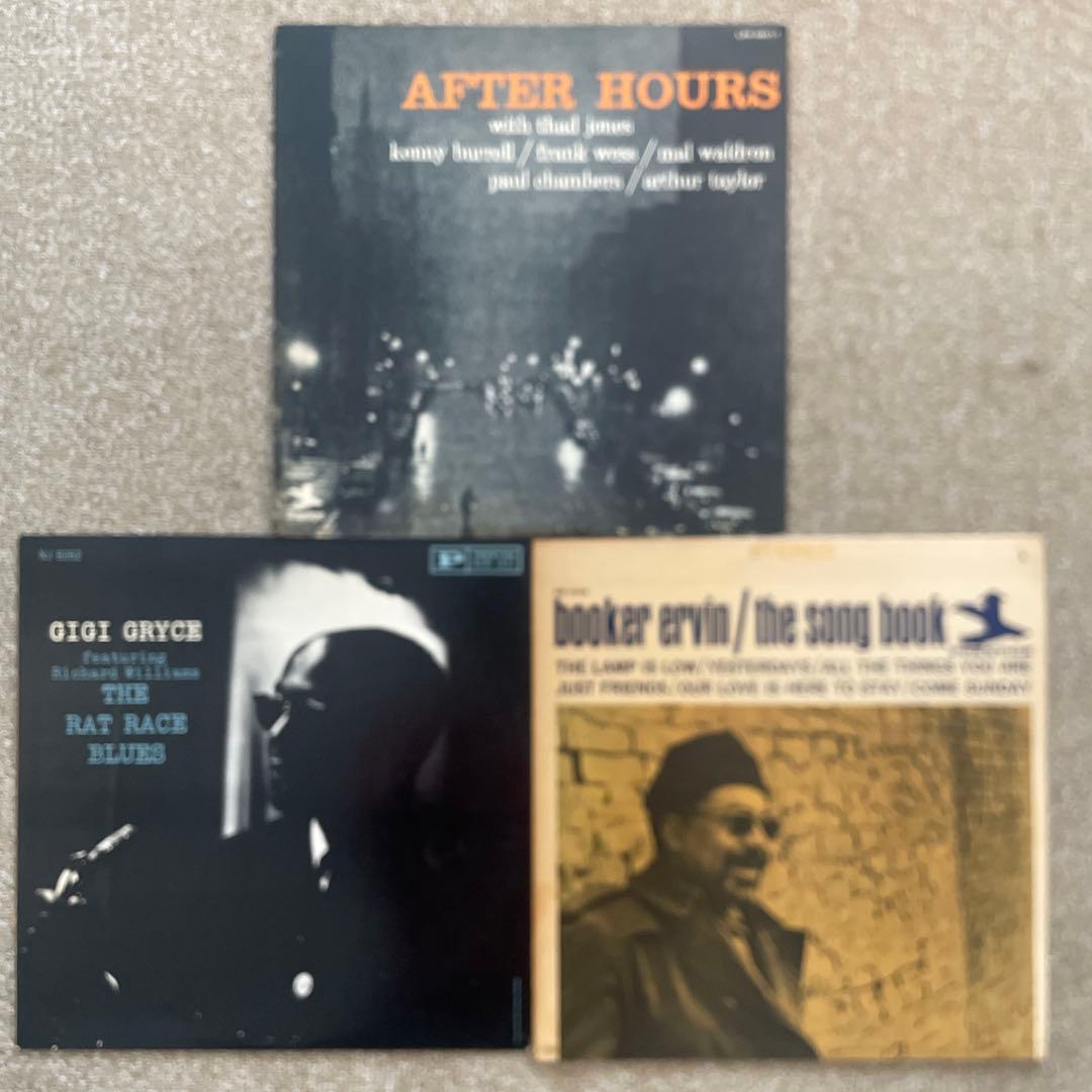 JAZZ LP3枚セット/THAD JONES,GIGI GRYCE他