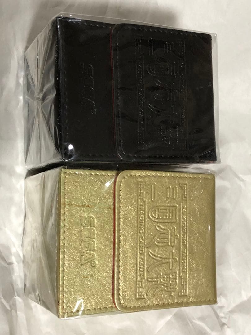 三国志大戦tcg 伝国の玉璽カードキャンペーン　デッキケース　黒金2今回セット