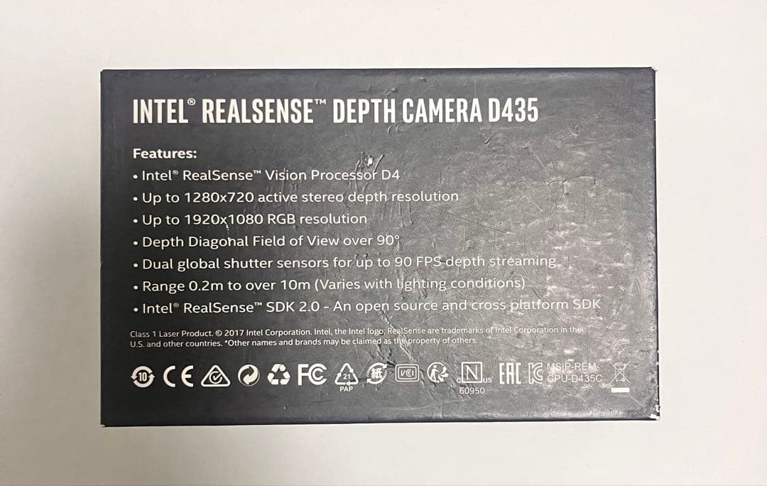 その他 Intel RealSense Depth Camera D435