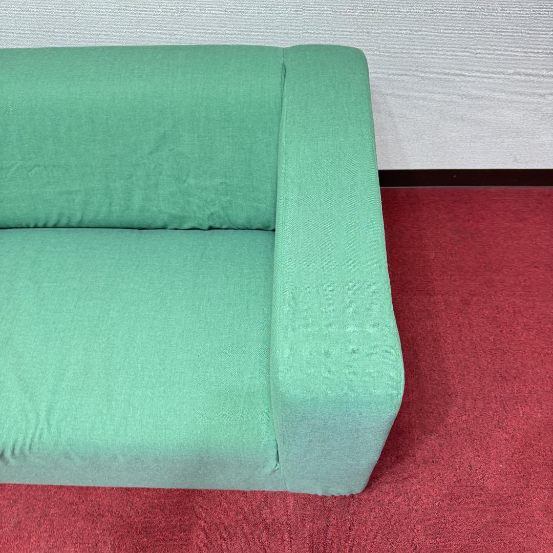 東京23区送料無料　超美品2かけソファー　可愛い緑色　洗浄/除菌済み