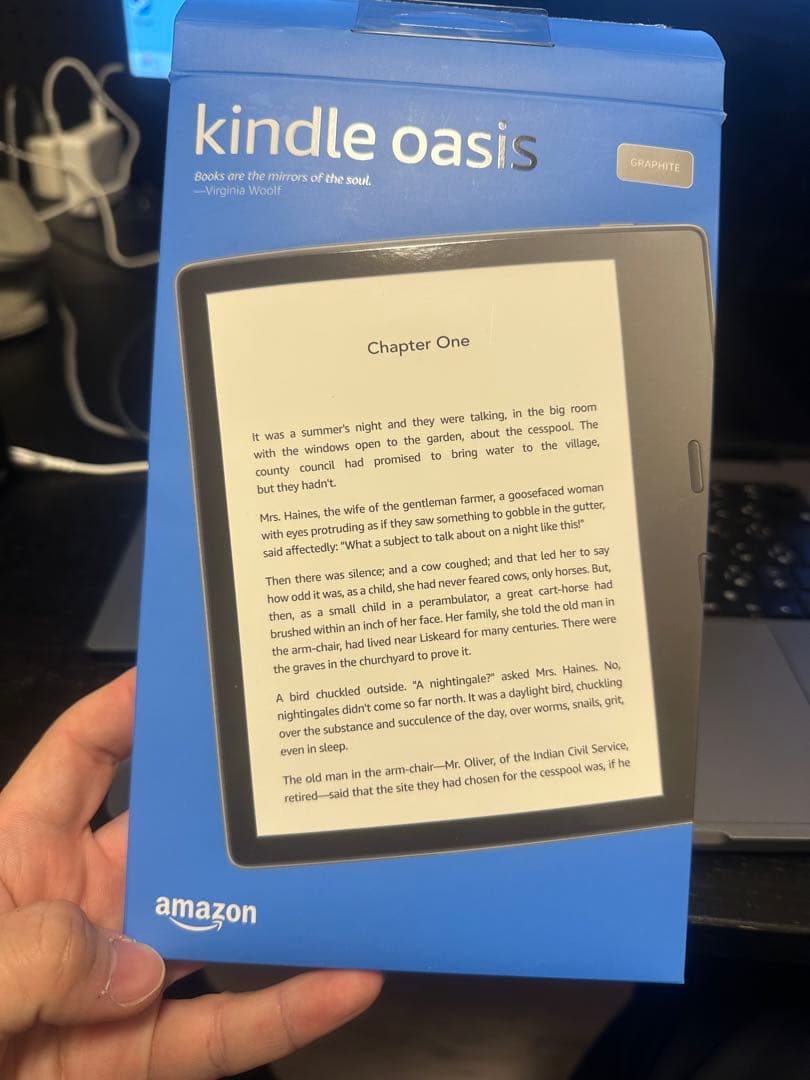 Amazon Kindle Oasis 7インチ グレー 箱付き