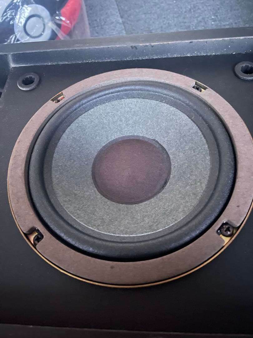 2ウェイスピーカー ペア ブラック