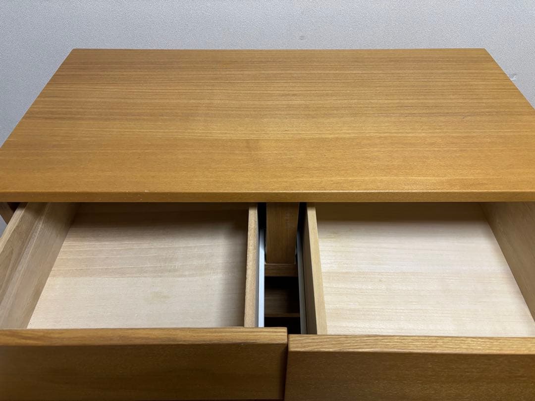 廃盤品　無印良品　オーク材キャビネット