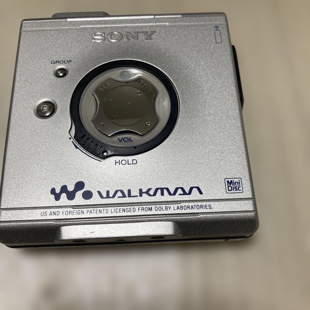 SONY MZ-E501 シルバー MDウォークマン　動作確認済