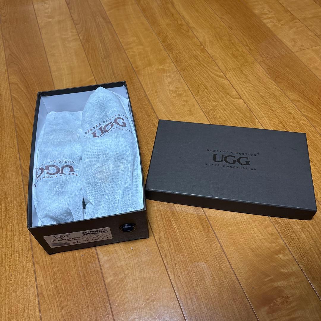 UGG モカシン　グレー　試し履きのみ
