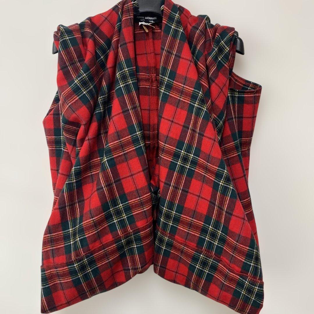 コムデギャルソン ジュンヤワタナベ　チェックベスト