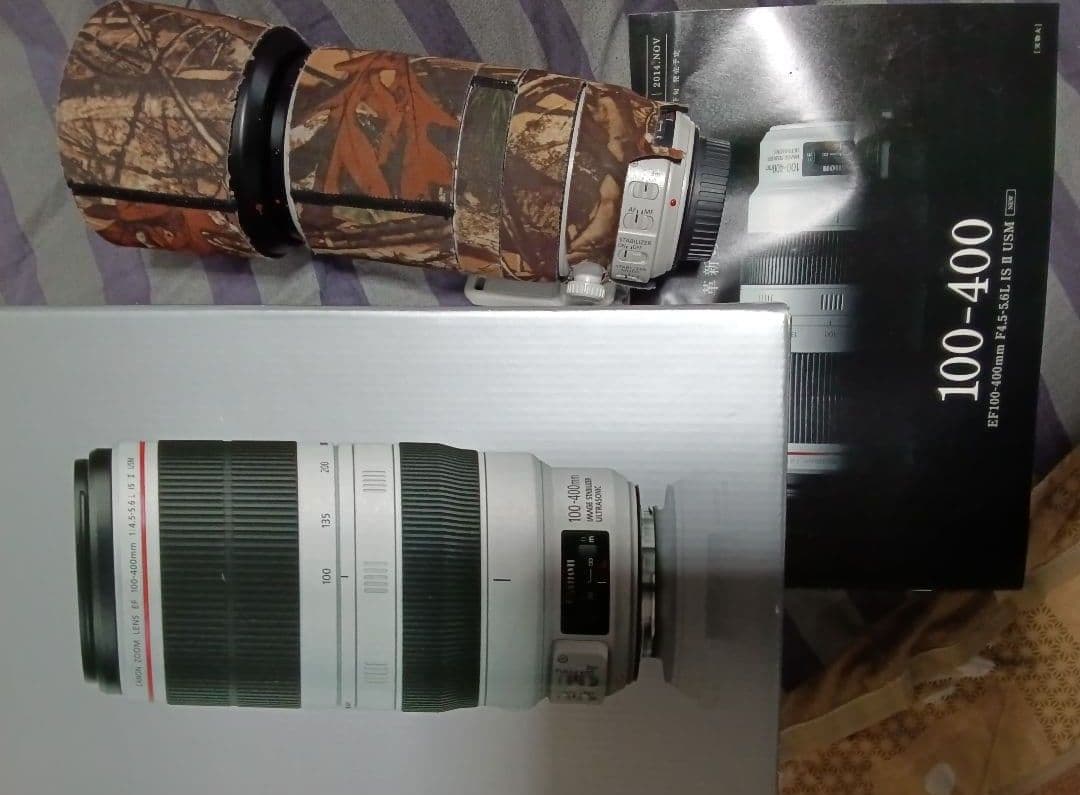 Canon　EF 100-400 f4.5−5.6L is 2型ズームレンズ