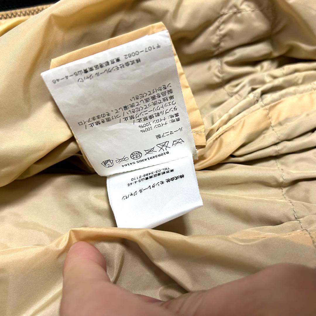 美品　ジャパン代理店表記有　MONCLER スプリングコート　ブラック　00