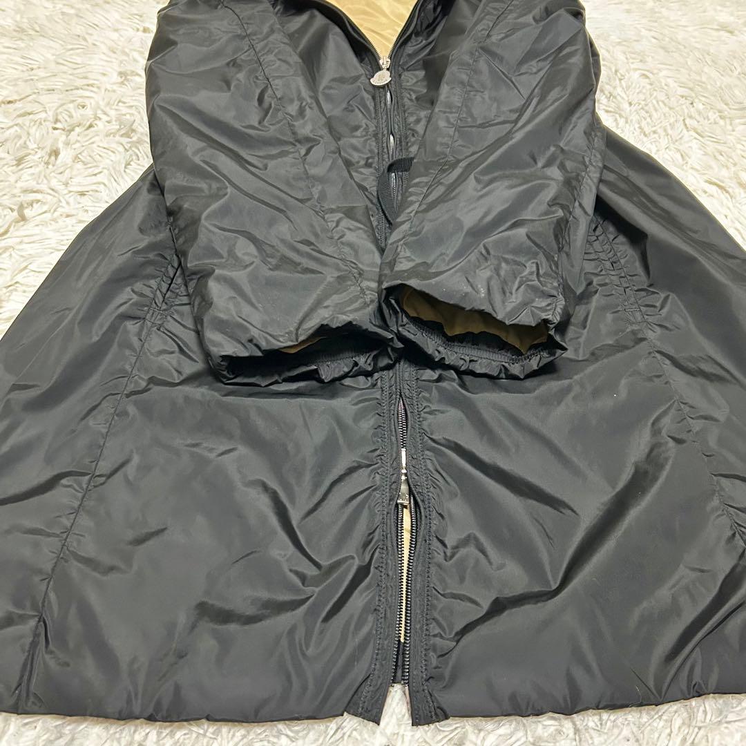 美品　ジャパン代理店表記有　MONCLER スプリングコート　ブラック　00