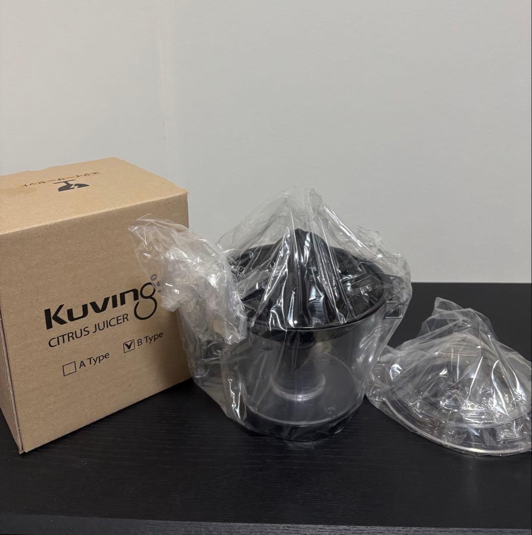 クビンス　ホールスロージューサーEVO-820 スクイーザーセットB 黒