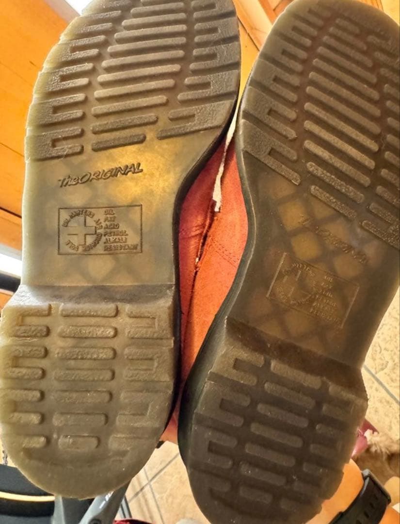 Dr. Martens ローファー ピンク　レオパード　エイドリアン　42