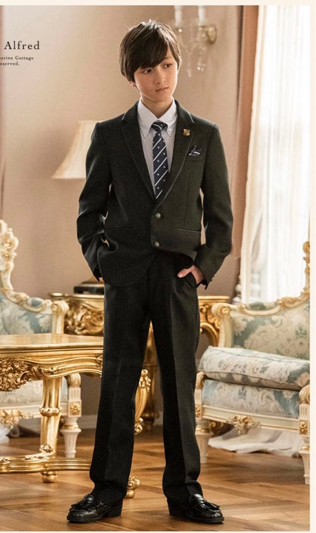 子供スーツ　フォーマル　ジャケットスーツセット　ジュニア　キャサリンコテージ