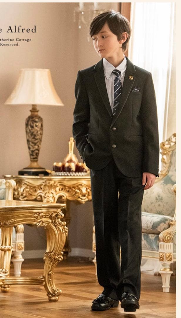 子供スーツ　フォーマル　ジャケットスーツセット　ジュニア　キャサリンコテージ