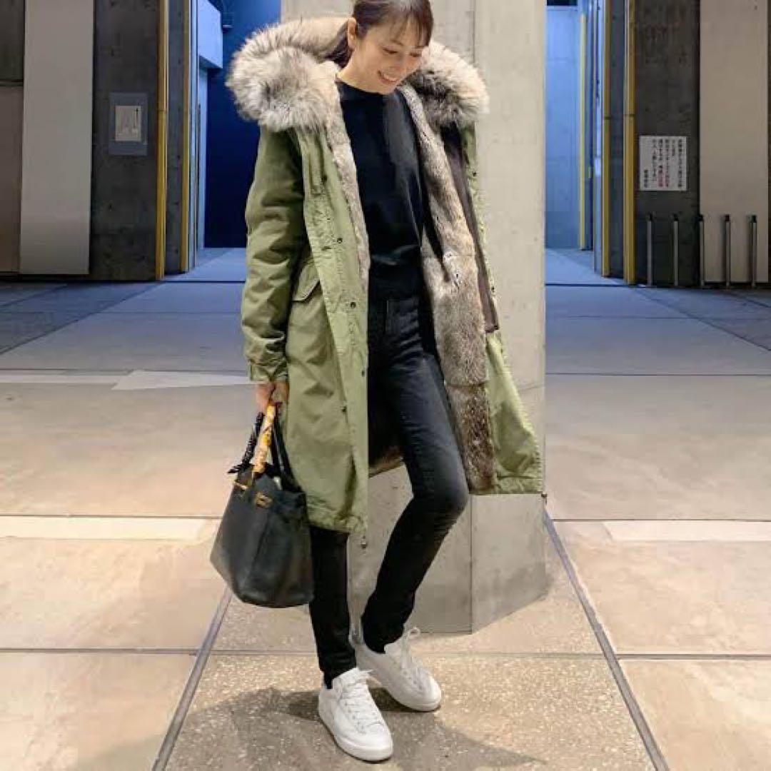 jazzevar mr&mrs italy ラビットファー モッズコート