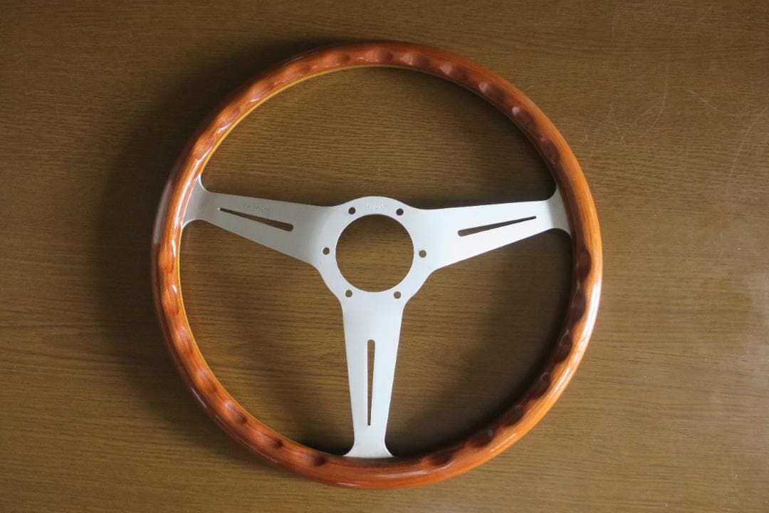 【希少】NARDI クラシック VITE ウッドステアリング シルバースポーク